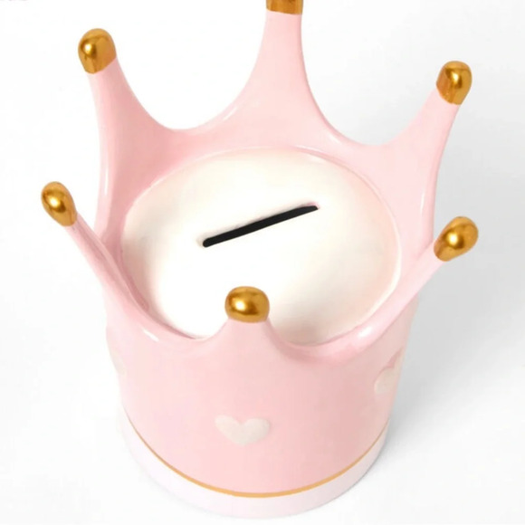 Other - Claire's Crown Ceramic Bank